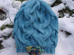 Elegant Four Seasons Hand Knit cable Hat,2nd photo by noisypixie