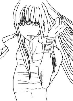 yu kanda line art