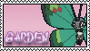 Garden Vivillon Stamp