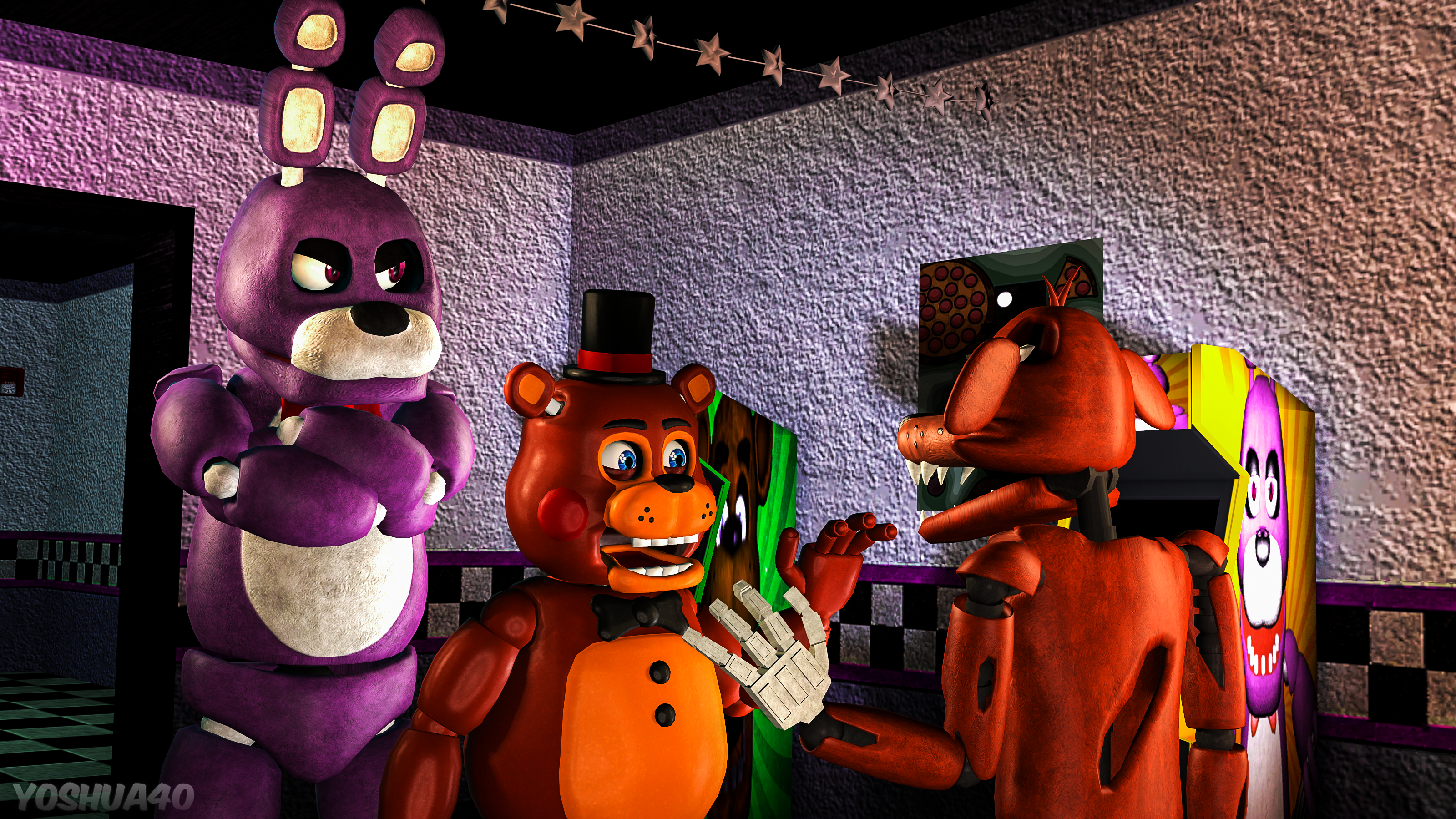 .:FNaF Au:. Bonnie the Jealous Bunny .:Fronnie:.