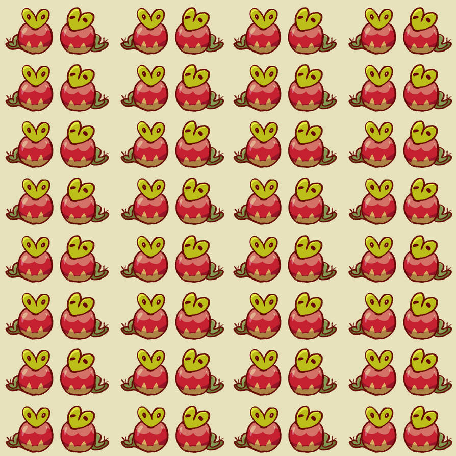 Applin Pattern/ Background by Kitteneez on DeviantArt
