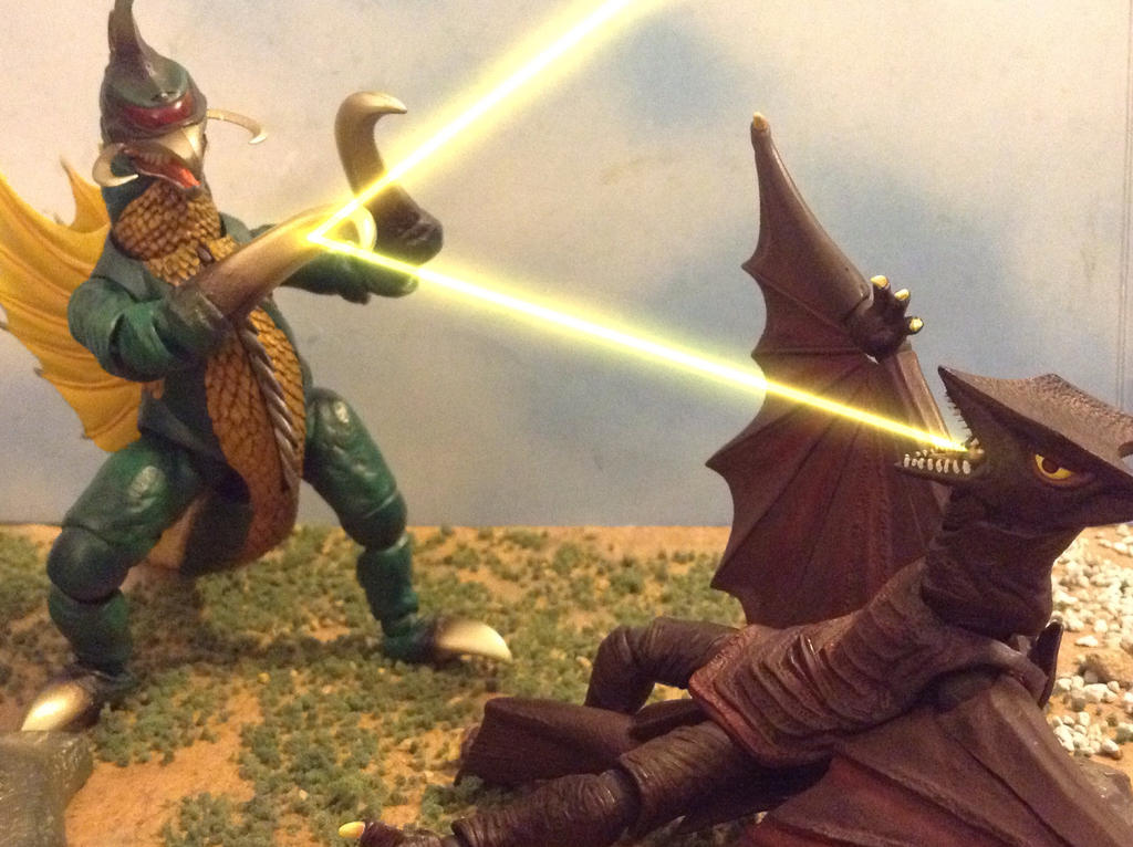 Gigan vs gyaos.3 by Kidkaiju2001 on DeviantArt