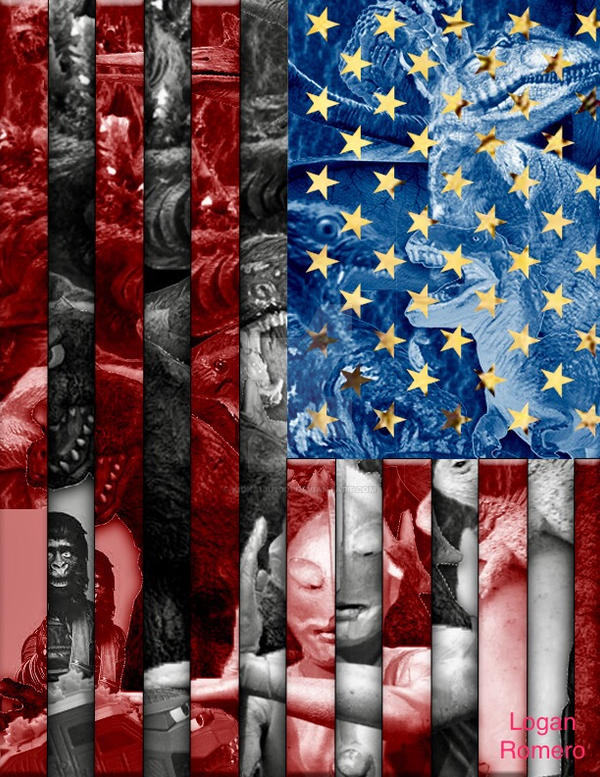 Flag art project by Kidkaiju2001 on DeviantArt