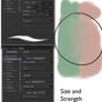 Blend brush preset