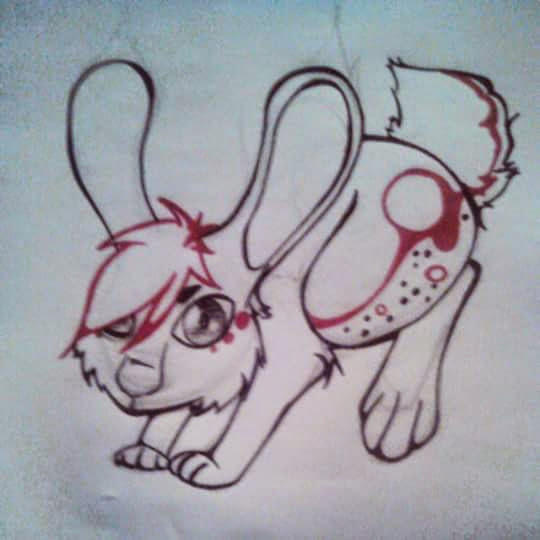 emo bunny by ItsHarley101 on DeviantArt