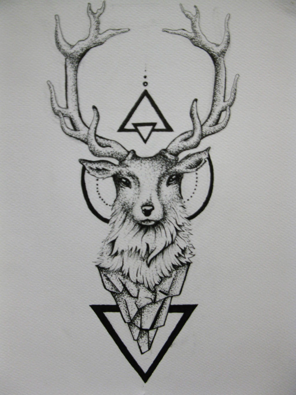 Deer Tattoo by duDuArte on DeviantArt