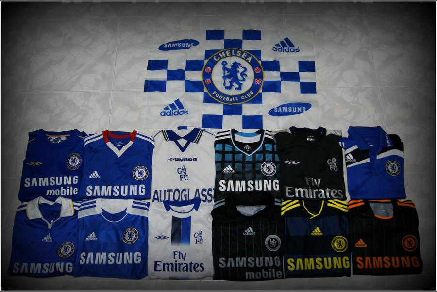 Chelsea FC jersey collection