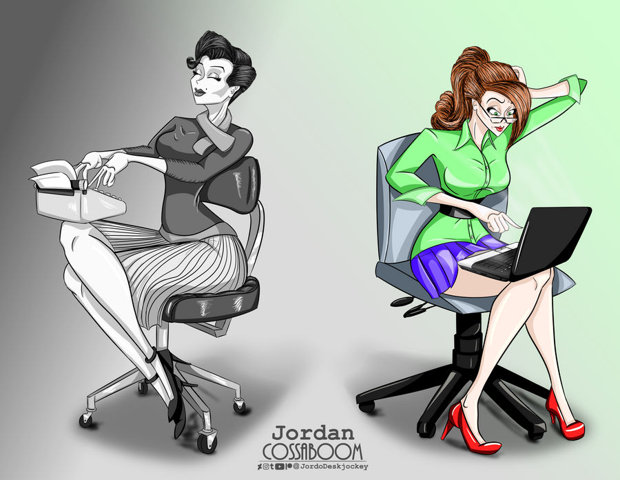 The Evolution of the Working Woman by JordoDeskjockey The Evolution of the Working Woman by JordoDeskjockey