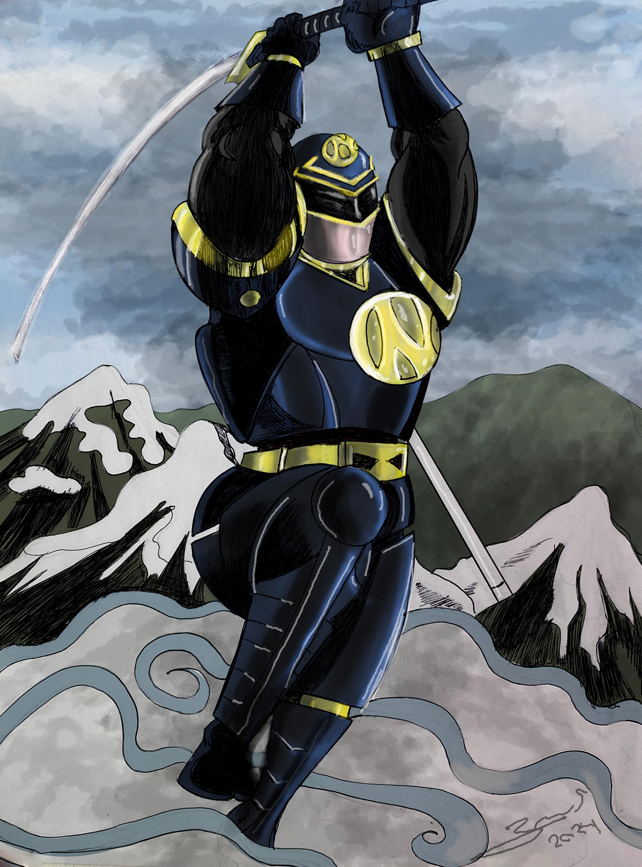 Ninjor Mighty Morphin Power Rangers by emmanuelarmas on DeviantArt