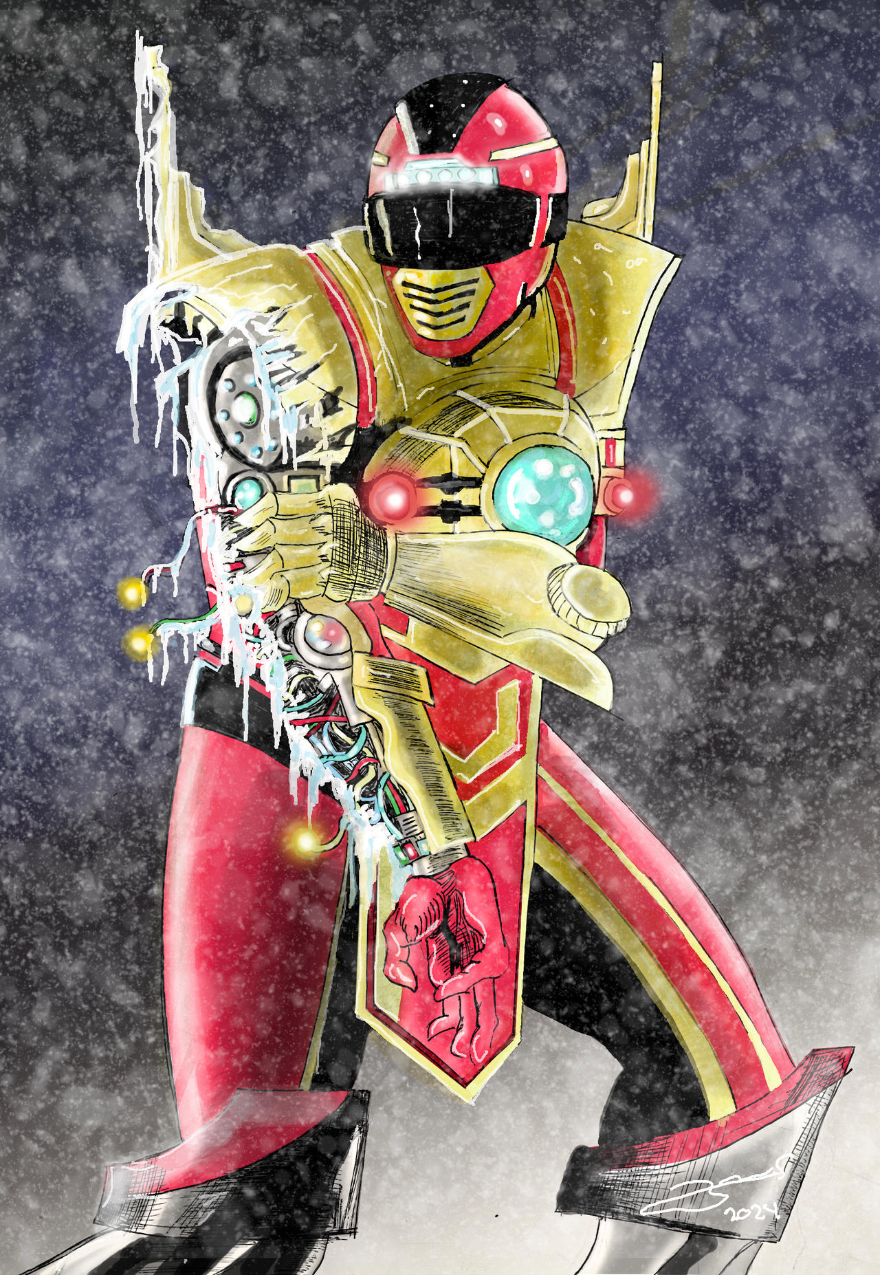 Red Ranger Operation Overdrive by emmanuelarmas on DeviantArt