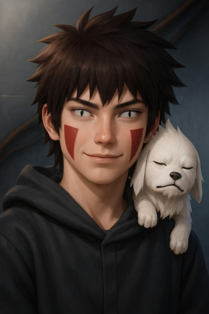 Kiba Inuzuka Smiling Kiba Inuzuka by Xx---AIVisual---xX on DeviantArt