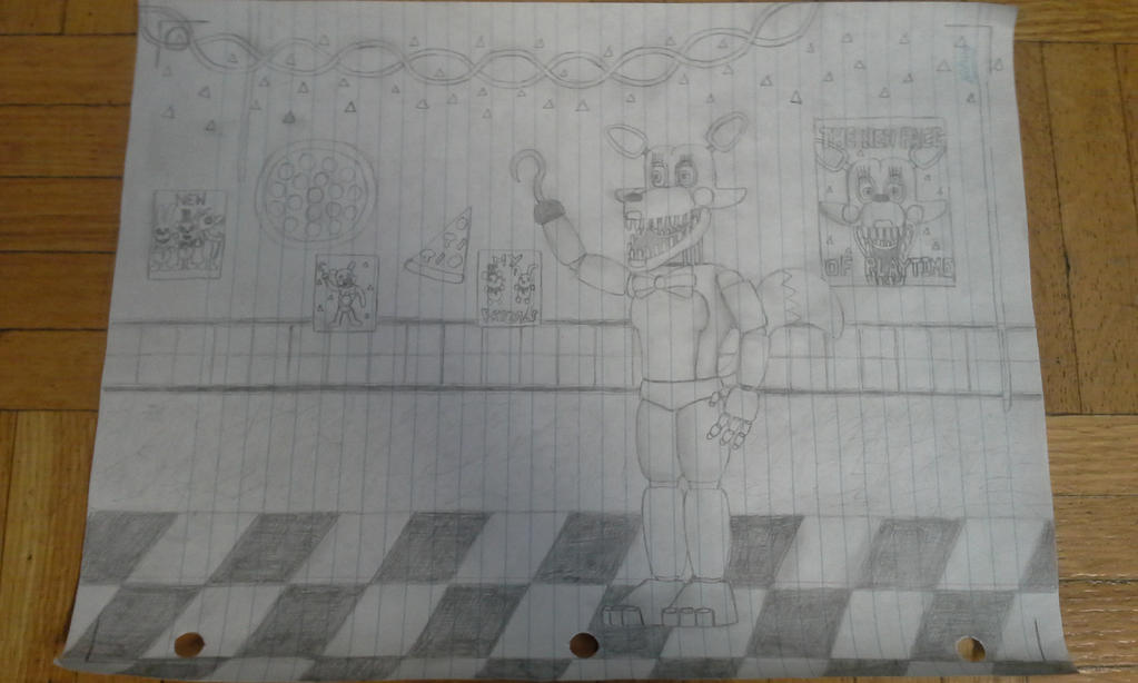FNaF: The Lost Pieces Drawing part 3