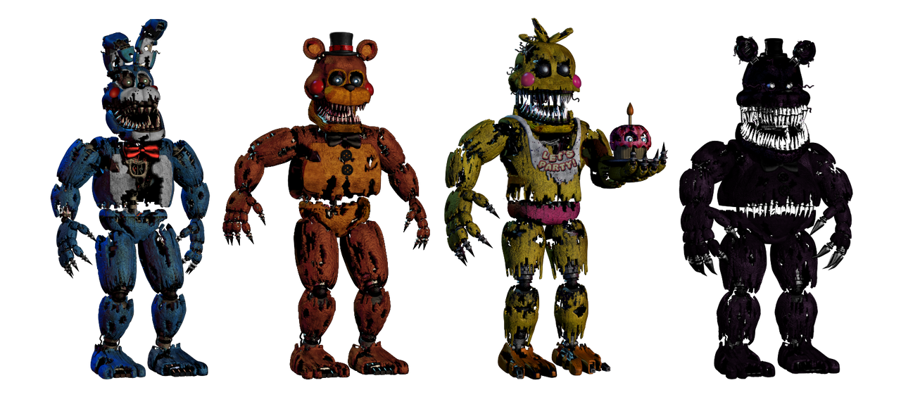 Three Nightmare Toys + Remade Nightmare Edit