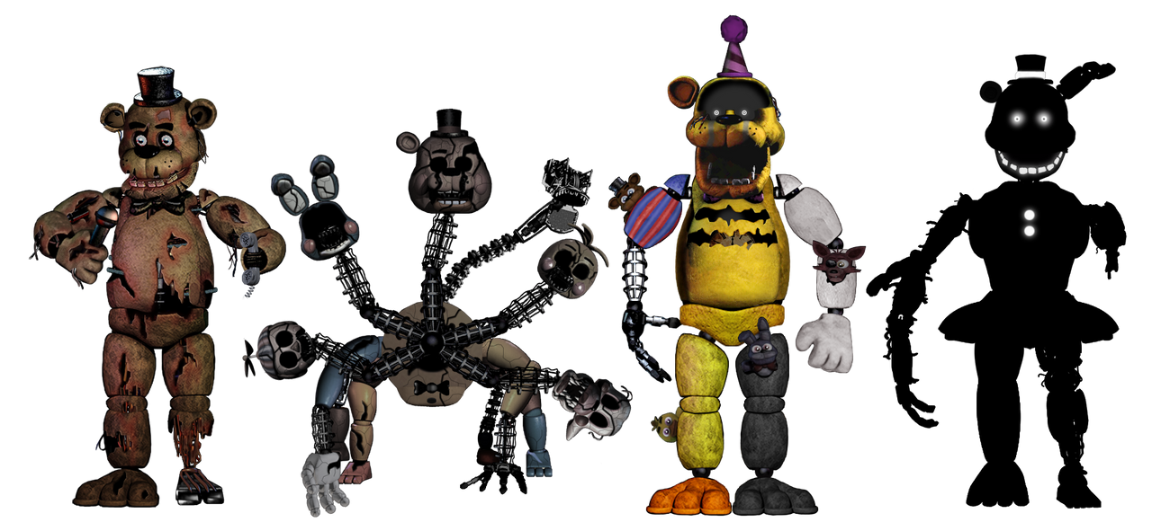 Scrapped Animatronics Edits Part 2