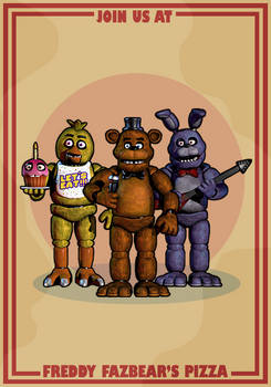 Freddy Fazbear's Pizza Poster Edit