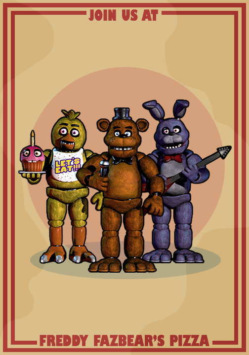 Freddy Fazbear's Pizza Poster Edit