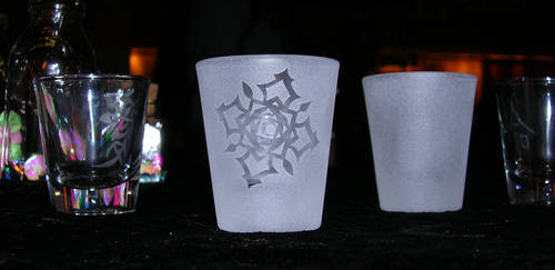 Vampire Night Glass