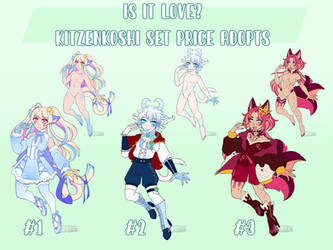 (OPEN) Valentines Kitzen Adopts - Set price!