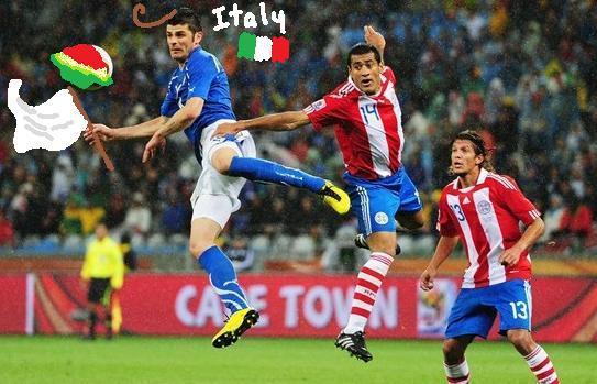 Day 4: Italy vs Paraguay