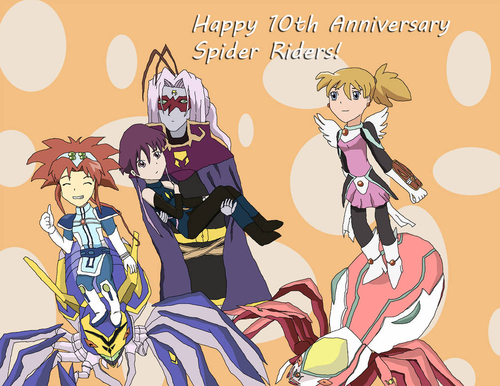 Spider Riders 10th Anniversary by Soaker87 on DeviantArt