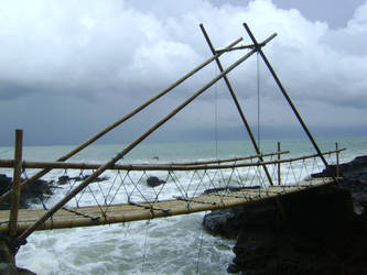 bamboo bridge