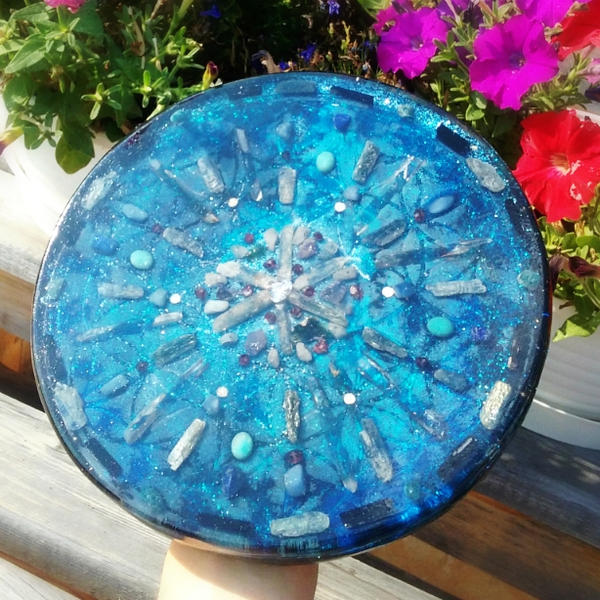 orgonite charging plate