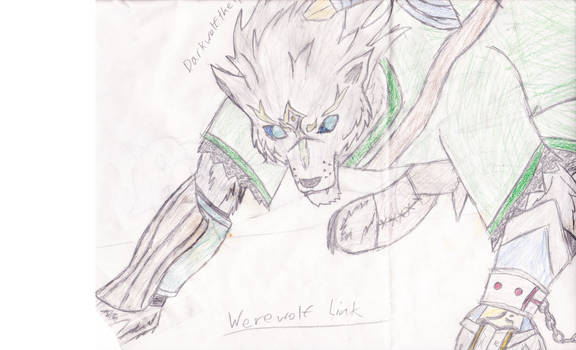 Werewolf Link (colord version)