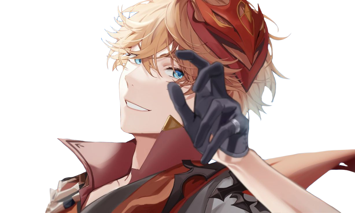 Childe - genshin impact render by Helenzyn on DeviantArt