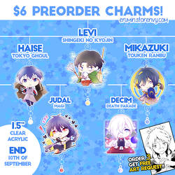 Charms Preorder