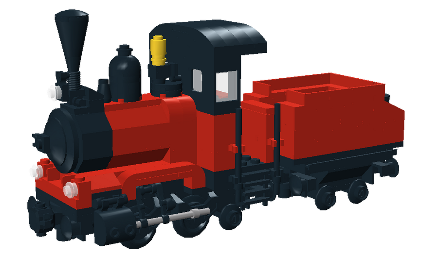 O2 Tender Engine Red 0-4-2 Tender Engine by Kota123 on DeviantArt