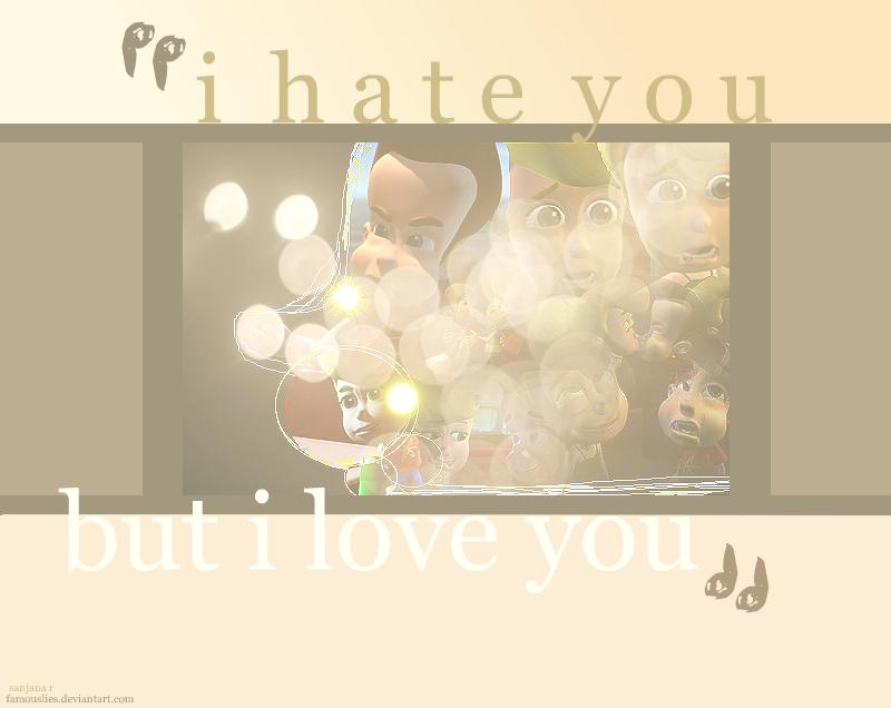 I Hate You, But I Love You.