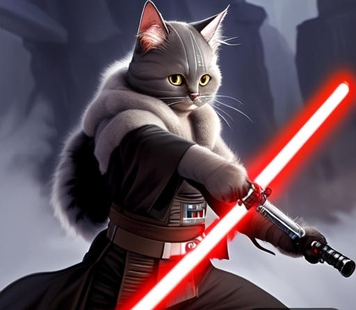 Sith cat training by z1000biker on DeviantArt