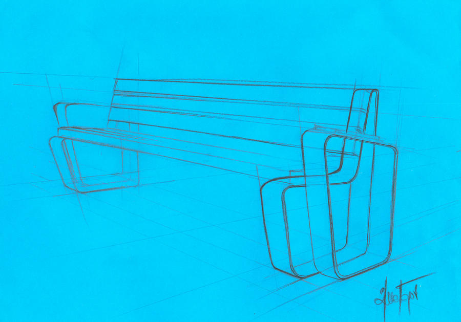 bench sketch 2 by Secerov on DeviantArt