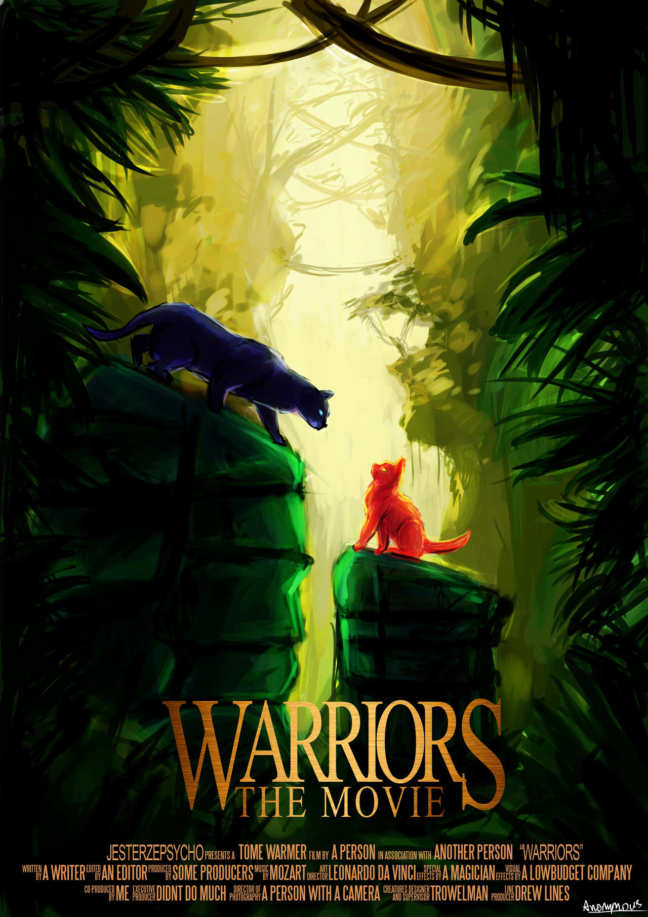 warrior cats (fake) movie poster by entangled-life on DeviantArt