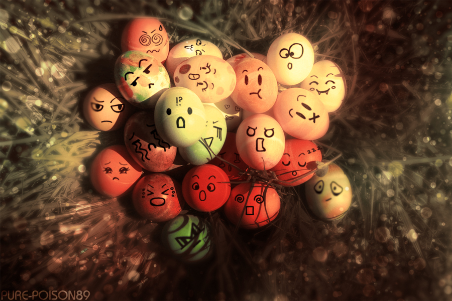 Funny eggs