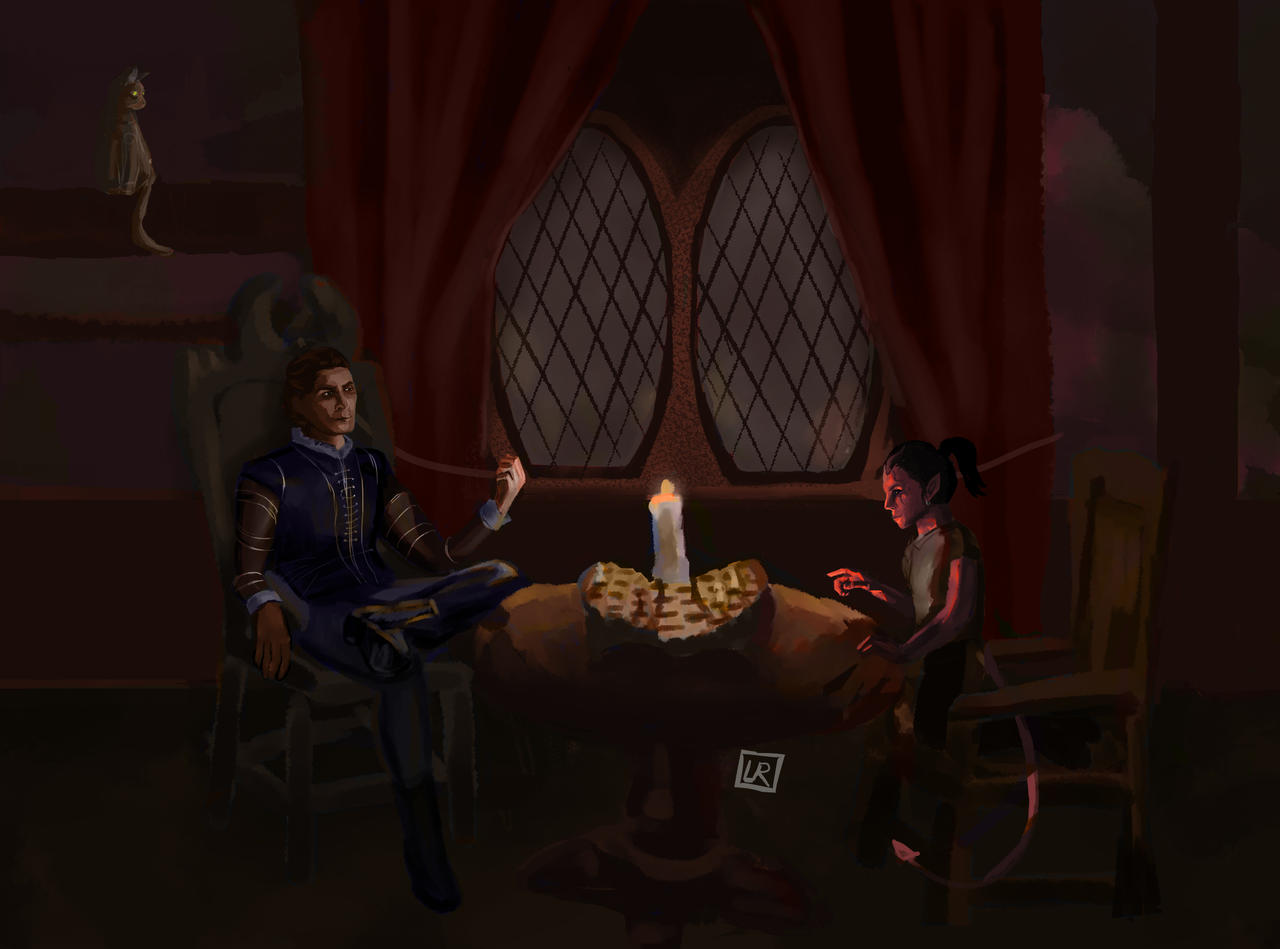 Raphael and Mol by rennerl2 on DeviantArt