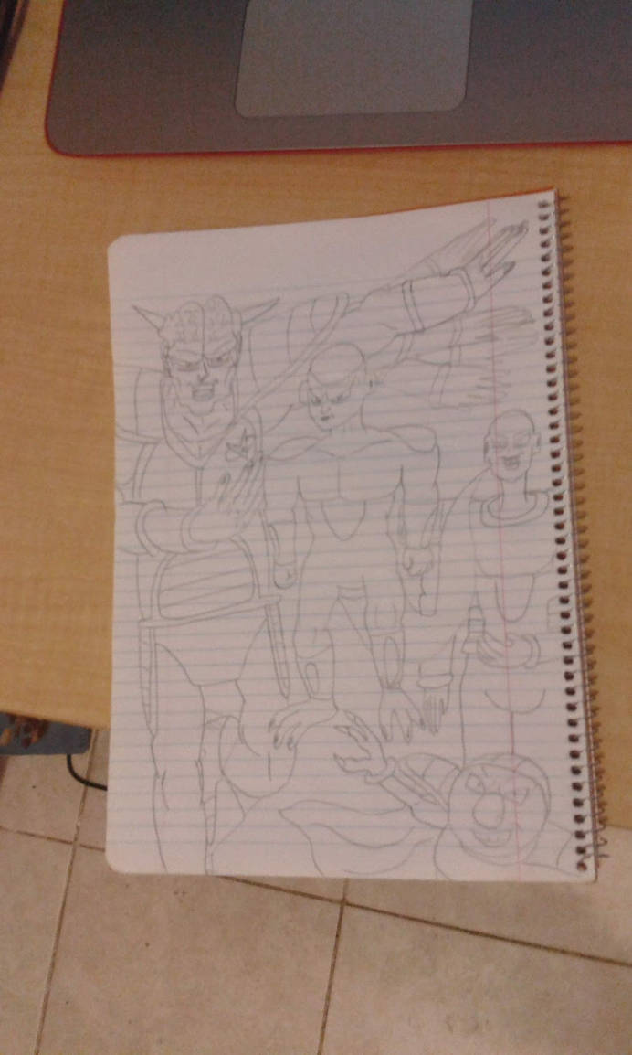 A Quick Golden Frieza Arc Recap Drawing by DXRD on DeviantArt