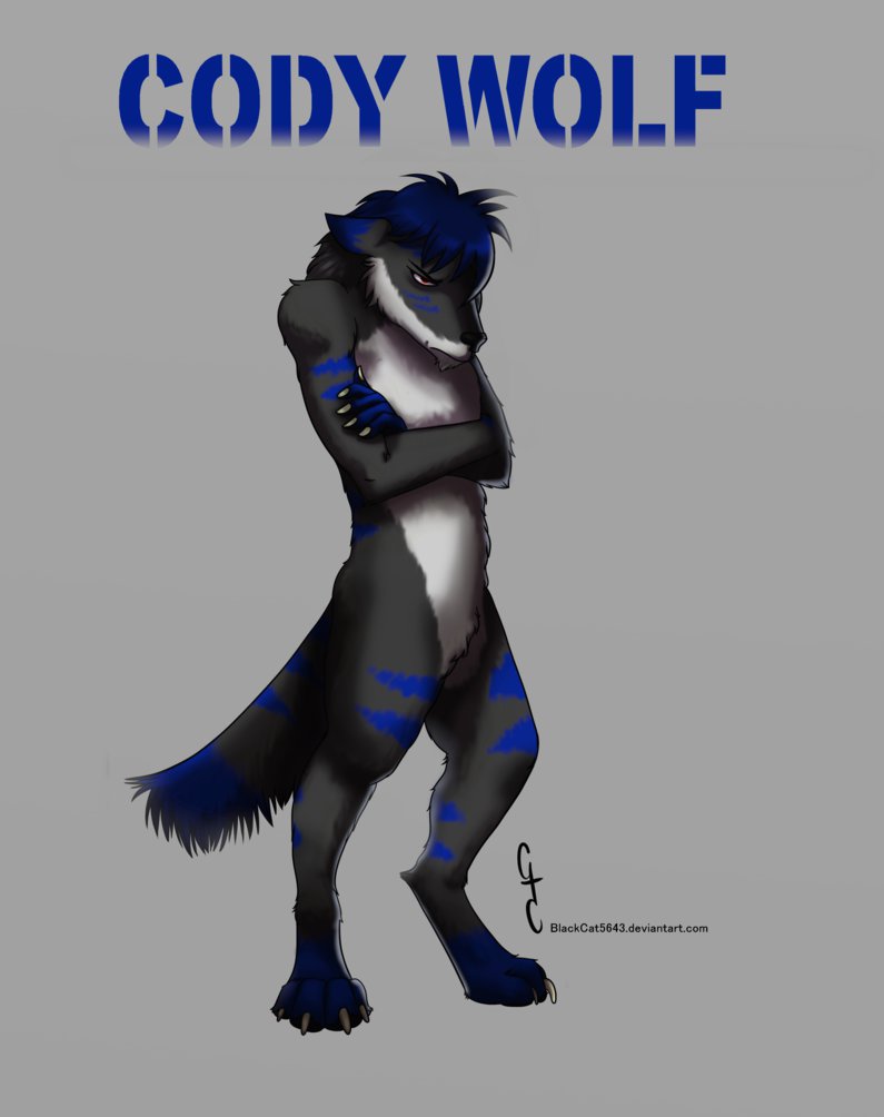 Fursona Wolf Cody