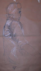 Large Male Figure Drawing 3