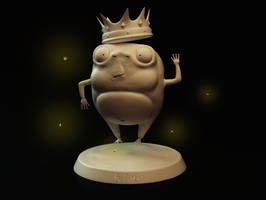 Prince Frog Sculpt Model