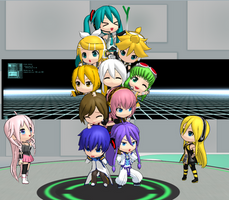 MMD Nenroid Tower!