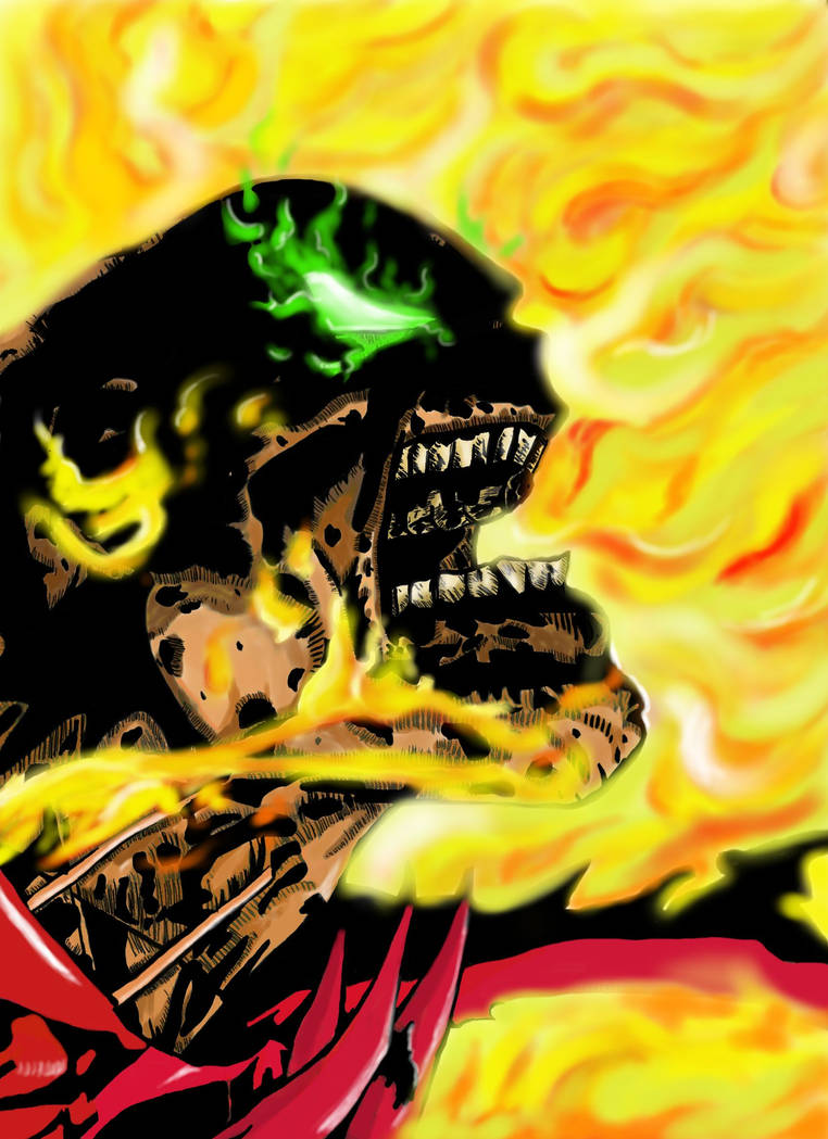 Spawn's rage by CloupBrice on DeviantArt