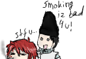 Smoking is bad by evilyaoineko