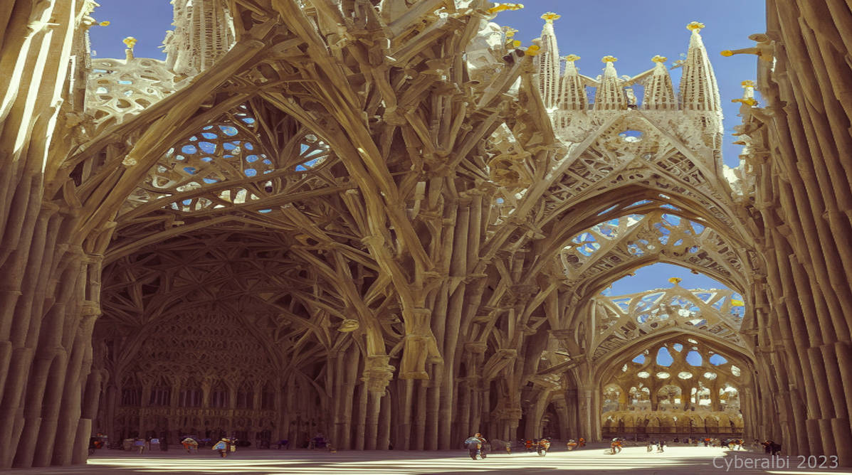 Wacky Structures Strange structure - Mixed media and AI Art by Cyberalbi on DeviantArt