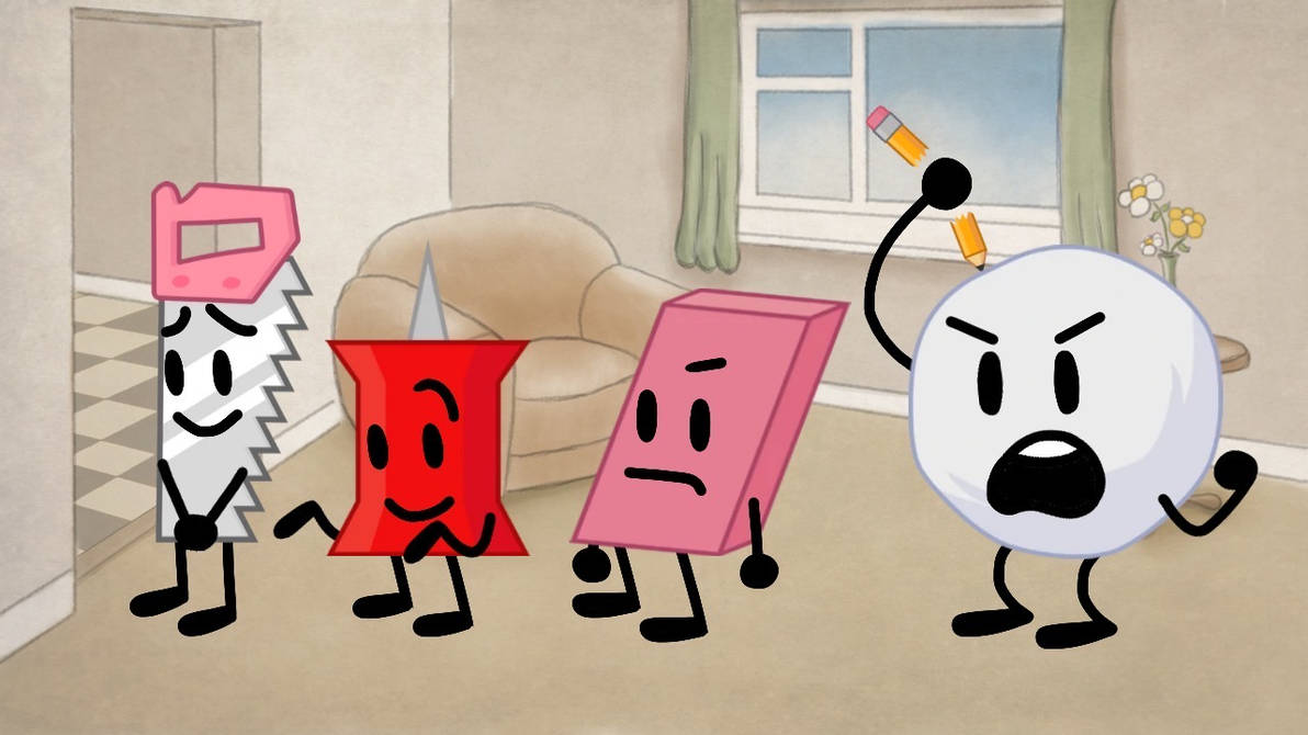 4 random BFDI characters! by Cartoons465 on DeviantArt