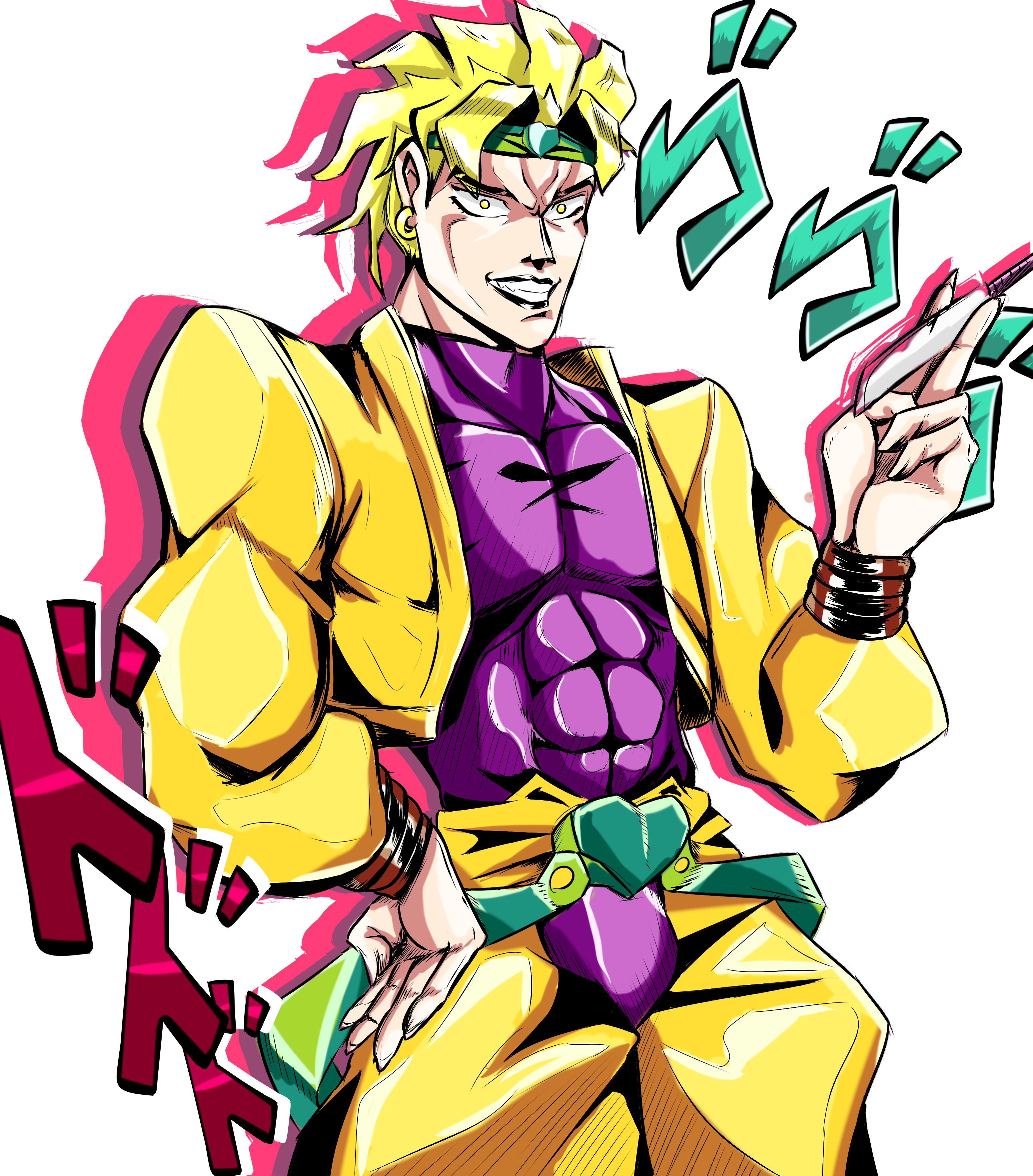 Dio Brando by PoppyMinty on DeviantArt