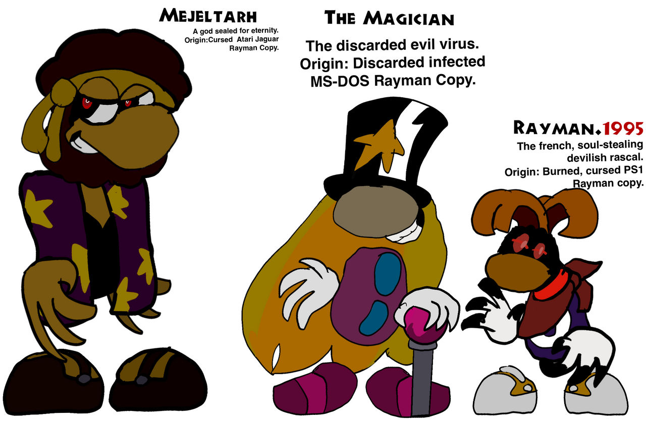New Rae Man Redesigns + New Rayman Creepypasta by Puffypuffhumbs on DeviantArt