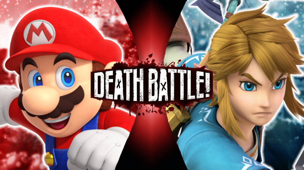 Mario vs Link by SpeedyHedgehog91 on DeviantArt