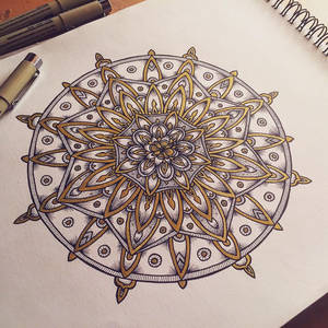 Golden Mandala