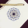 Little Blue Mandala